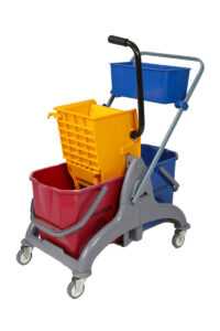 Buckets with Wringer and Caddy janitorial complete mop cleaning set winger trolley and caddy