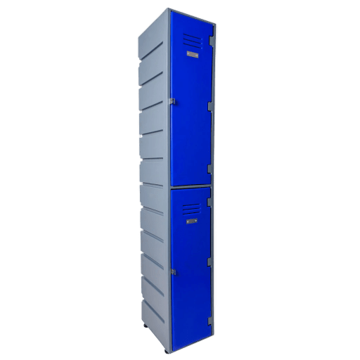 2 Door Plastic Lockers LLDPE Locker school storage Lockers