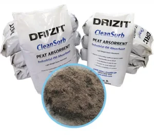 Peat Absorbent Non Leaching spill control industrial peat