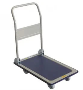 Large Platform Trolleys/ Folding handle light duty push trolley versatile platform transporter