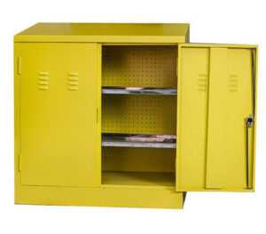 Half size hazardous cabinet chemical safety cabinet lockable hazardous substance box steel hazardous cupboard