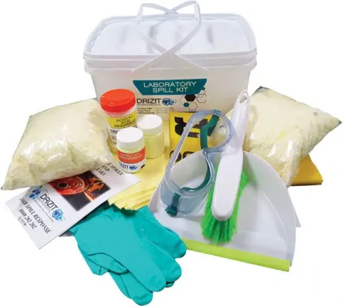 Lab spill kit emergency response pack