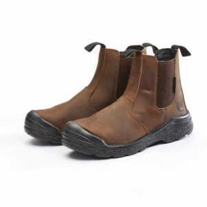 Horse leather Chelsea boots