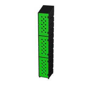 Eco-lite plastic lockers HACCP compliant locker molded LLDPE plastic wall mounted eco-lite lockers