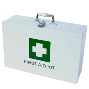 Empty Metal Medical Boxes Only empty regulation first aid kit box emergency metallic container