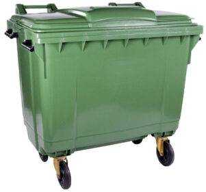 660 litre mobile bins moving waste bin multicoloured refuse bin with lid heavy duty plastic industrial bin