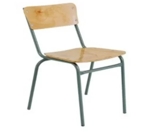 Traditional school chairs