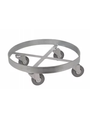 aluminium frame round bin base