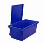 150 litre tote boxes only - colours heavy duty plastic bin food grade tub LLDPE material container multicoloured 150l bin