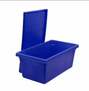 150 litre tote boxes only - colours heavy duty plastic bin food grade tub LLDPE material container multicoloured 150l bin