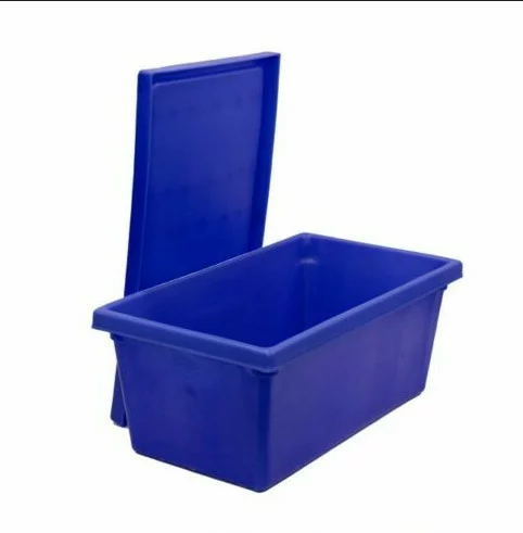 150 litre tote boxes only - colours heavy duty plastic bin food grade tub LLDPE material container multicoloured 150l bin