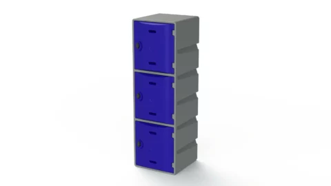 3 door junior locker wall mounted junior lockers