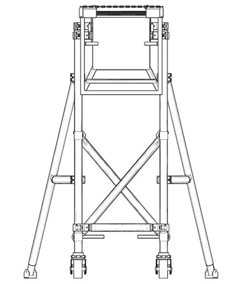 Jonno tower ladder - Image 2